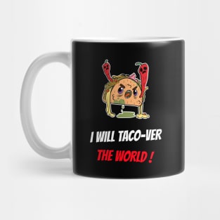 Halloween Cute Taco Monster Mug